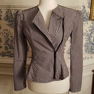 Alexander McQueen Jacket- like new- worn once. Flattering-Gorgeous.